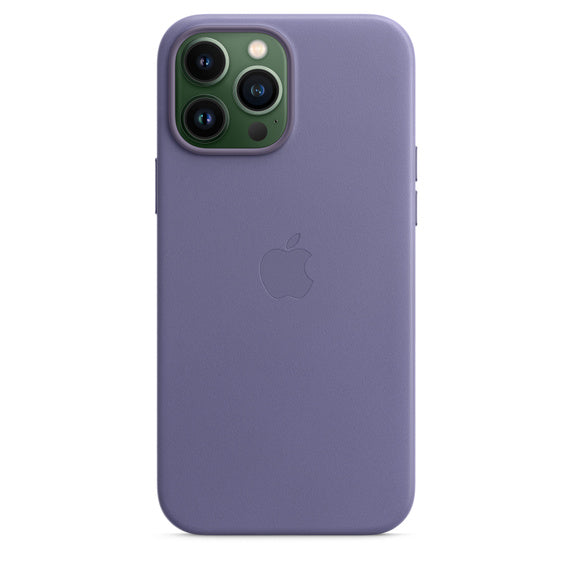 Apple iPhone 13 Pro Max Leather Case with MagSafe, Wisteria