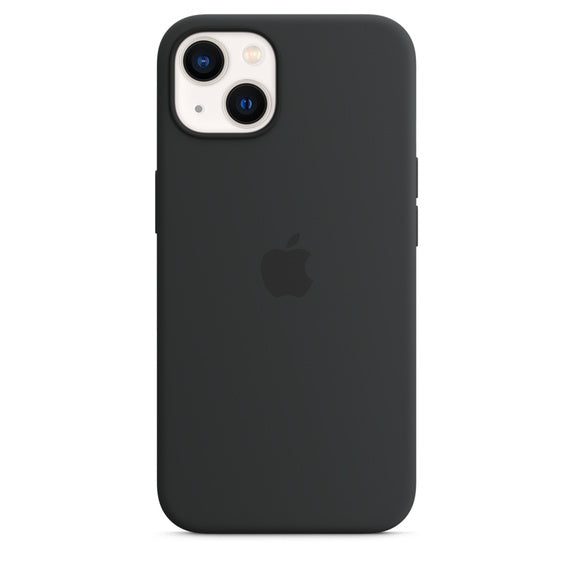 Apple iPhone 13 Silicone Case with Magsafe - Midnight Black