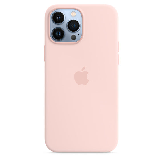 Apple iPhone 13 Pro Max Silicone Case With MagSafe - Chalk Pink