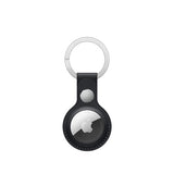 Apple AirTag Leather Key Ring, Midnight (AirTag Not Included)