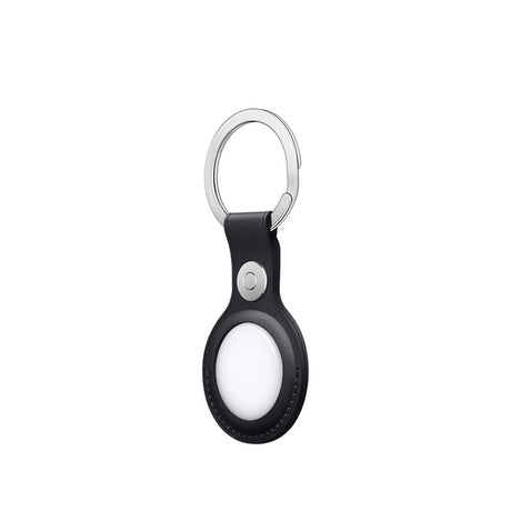 Apple AirTag Leather Key Ring, Midnight (AirTag Not Included)