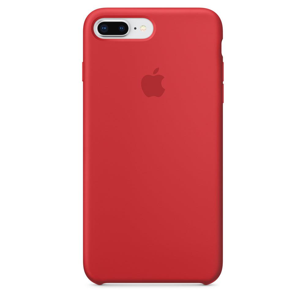 Apple iPhone 8 Plus Silicone Case - Product Red