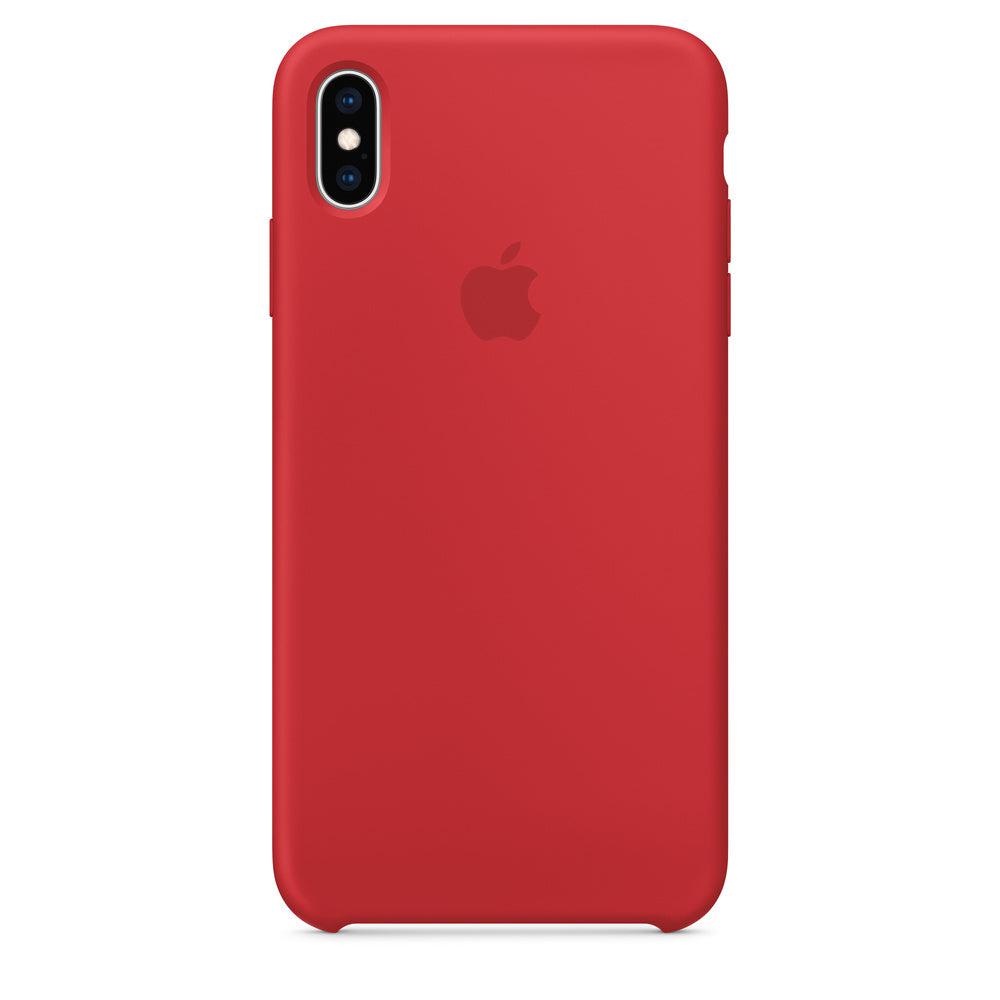 Apple iPhone XS Max Silicone Case - Product Red