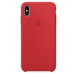 Apple iPhone XS Max Silicone Case - Product Red