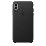 Apple iPhone XS Max Leather Case - Black (Good)
