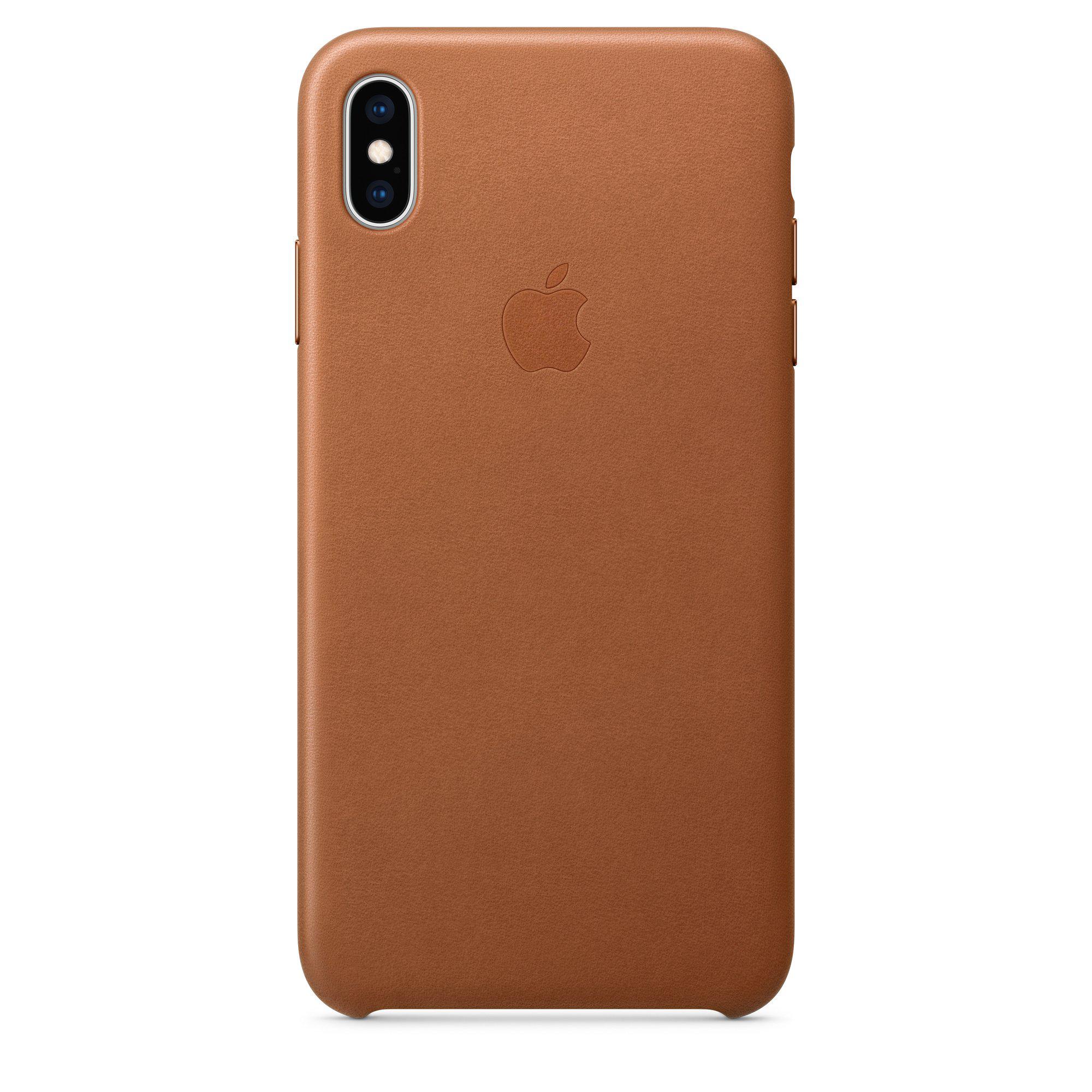 Official Apple iPhone Xs Max Leather Phone Case - Various Colours