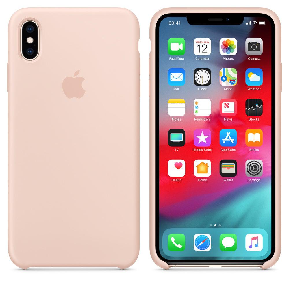 Apple iPhone XS Max Silicone Case - Pink Sand - Excellent