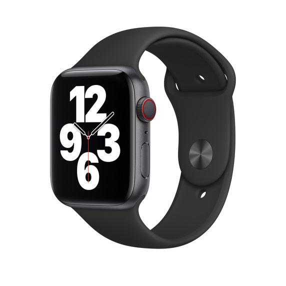 Apple Watch 44mm Black Sport Band