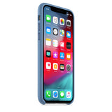 Apple iPhone XS Leather Case - Cornflower