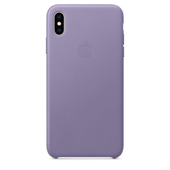 Apple iPhone XS Max Leather Case - Lilac