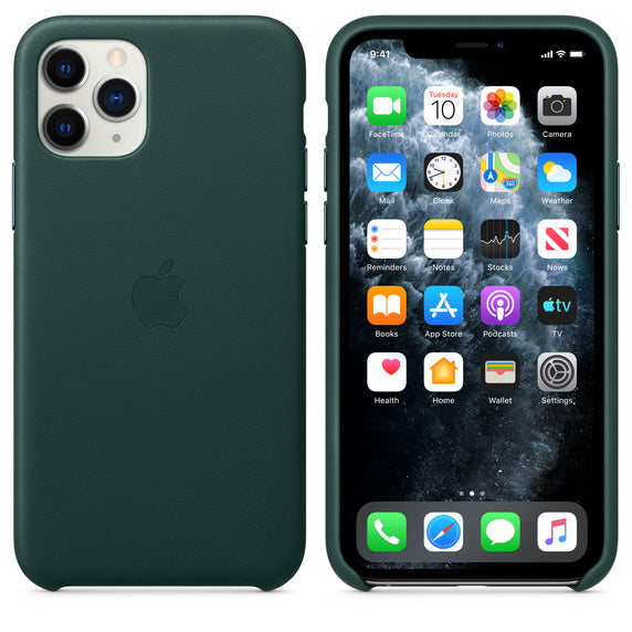 Apple iPhone 11 Pro Leather Case - Forest Green - Excellent
