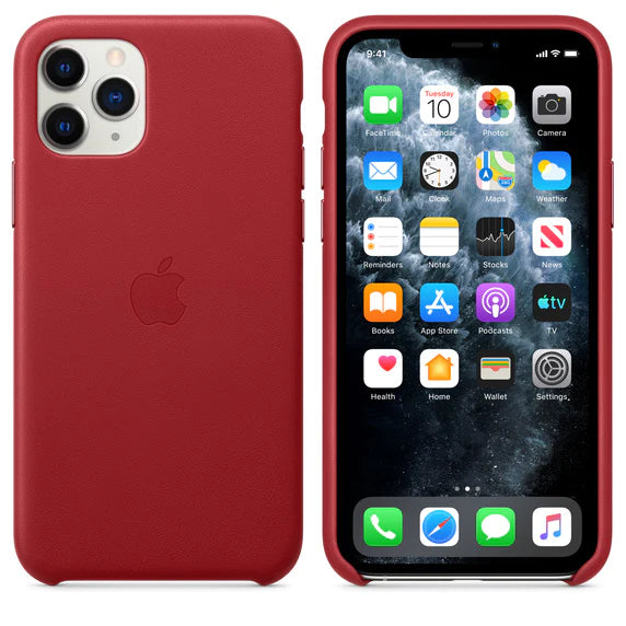 Apple iPhone 11 Pro Leather Case - Product Red - Excellent