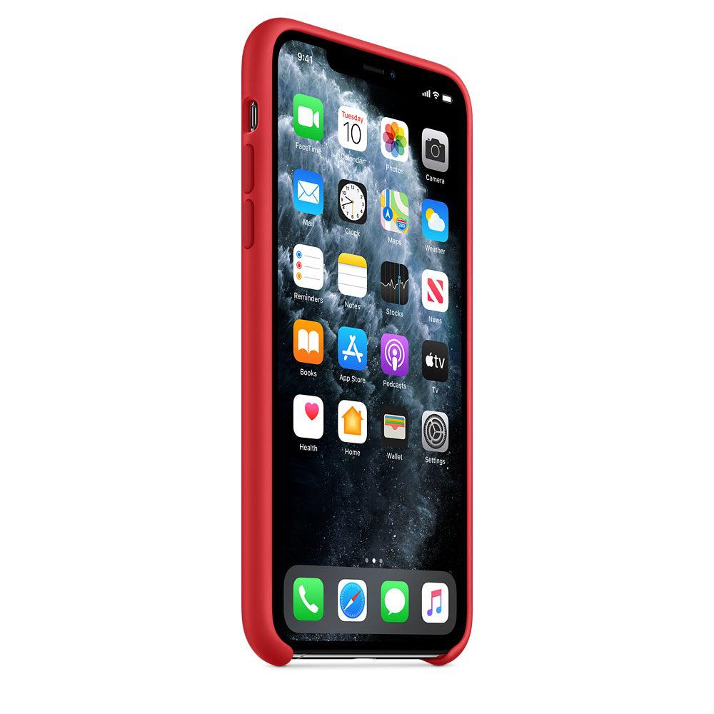 Apple iPhone 11 Pro Max Silicone Case - Product Red - New