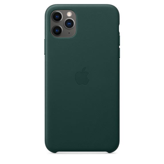 Apple iPhone 11 Pro Max Leather Case - Forest Green (Excellent)