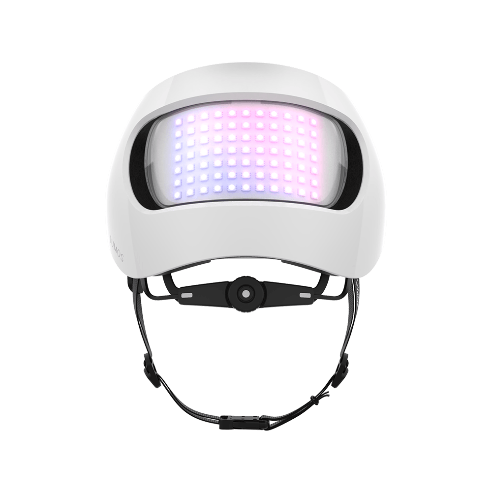 Lumos Matrix Smart Helmet, Skateboard, Scooter, Bike Accessories, Unisex, Front and Rear LED Lights, Turn Signals, Brake Lights, Bluetooth Connected