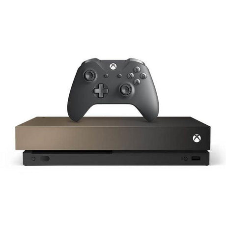 Microsoft Xbox One X Gold Rush Special Edition Battlefield V Console (1TB)