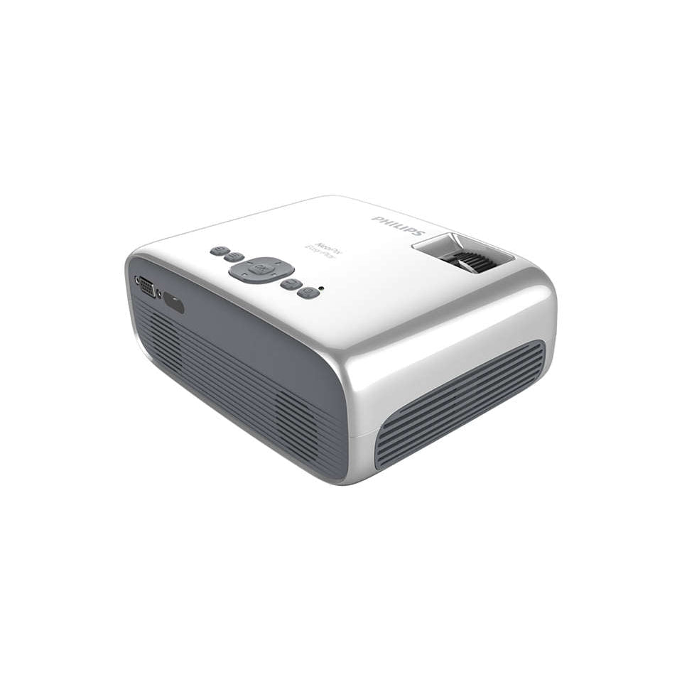 Philips NeoPix Easy Play NPX443/INT WVGA LCD Portable Projector - Refurbished Excellent