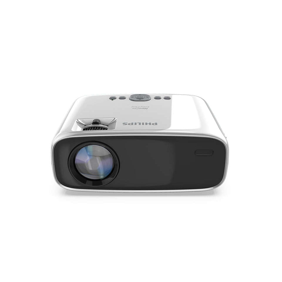 Philips NeoPix Easy Play NPX443/INT WVGA LCD Portable Projector - Refurbished Excellent