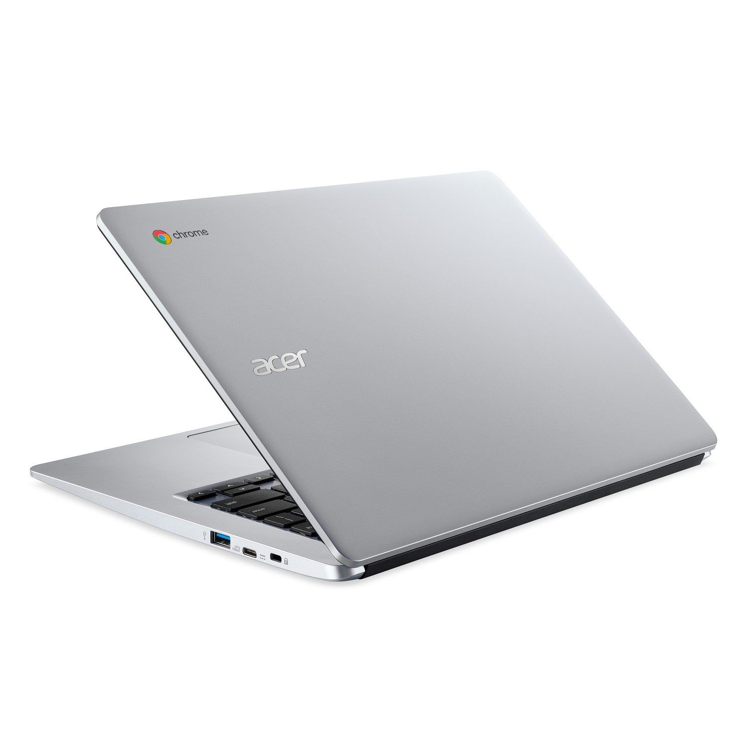 ASUS Chromebook CB314-1H-C3E3 Laptop, Intel Celeron, 4GB RAM, 64GB eMMC, 14", Silver - Refurbished Good