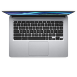 ASUS Chromebook CB314-1H-C3E3 Laptop, Intel Celeron, 4GB RAM, 64GB eMMC, 14", Silver - Refurbished Good