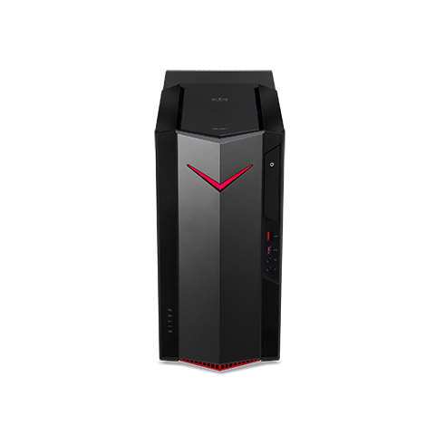 Acer Nitro N50-620 Gaming PC - Intel Core i5, GTX 1660 Super, 1TB HDD & 256GB SSD, Black