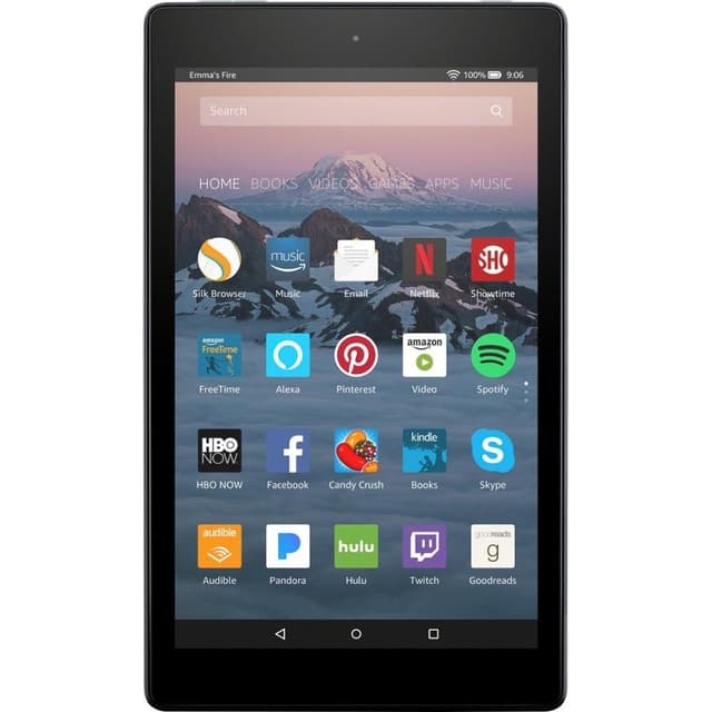 Amazon Kindle Fire HD 8, 32GB, 8" Tablet, Black