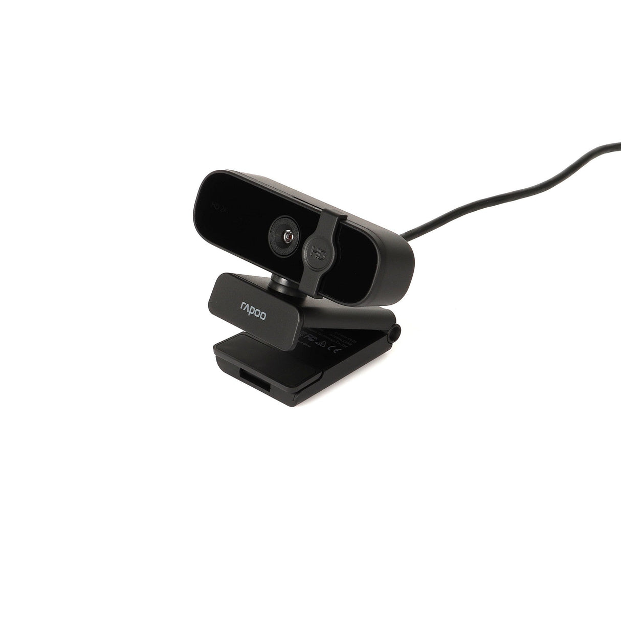 Rapoo XW2K HD 2K 30 FPS USB 2.0 VGA Webcam, Black