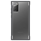 Samsung Galaxy Note20 Clear Protective Cover, Black (EF-GN980) - Pristine Condition