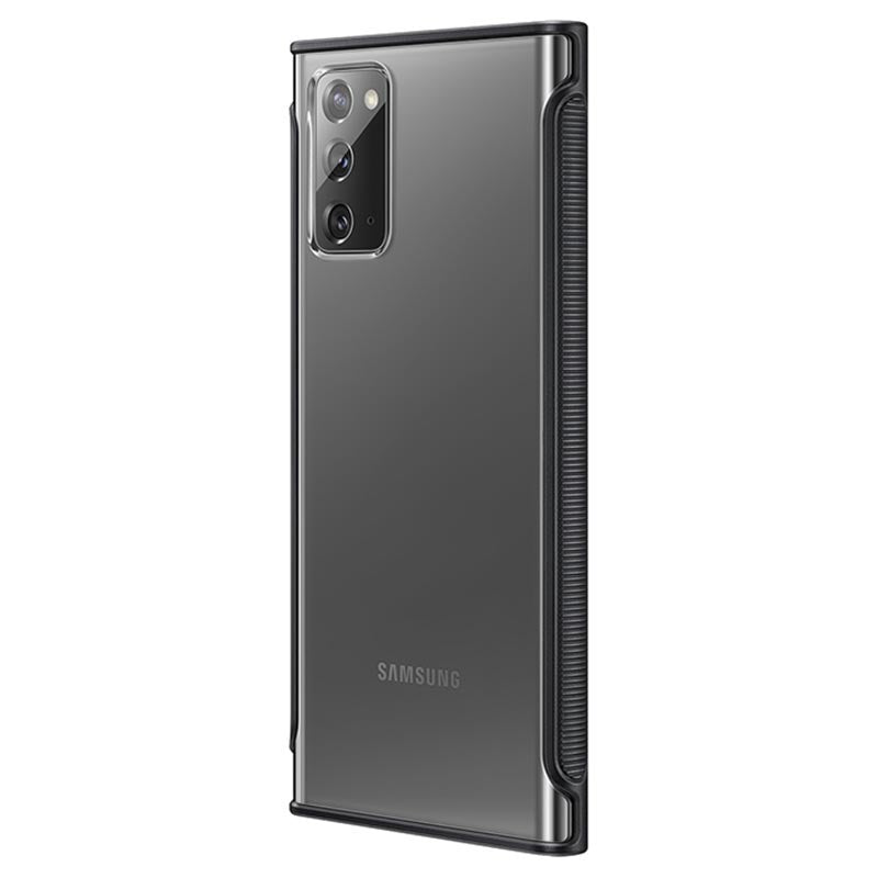 Samsung Galaxy Note20 Clear Protective Cover, Black (EF-GN980)