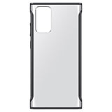 Samsung Galaxy Note20 Clear Protective Cover, Black (EF-GN980) - Pristine Condition