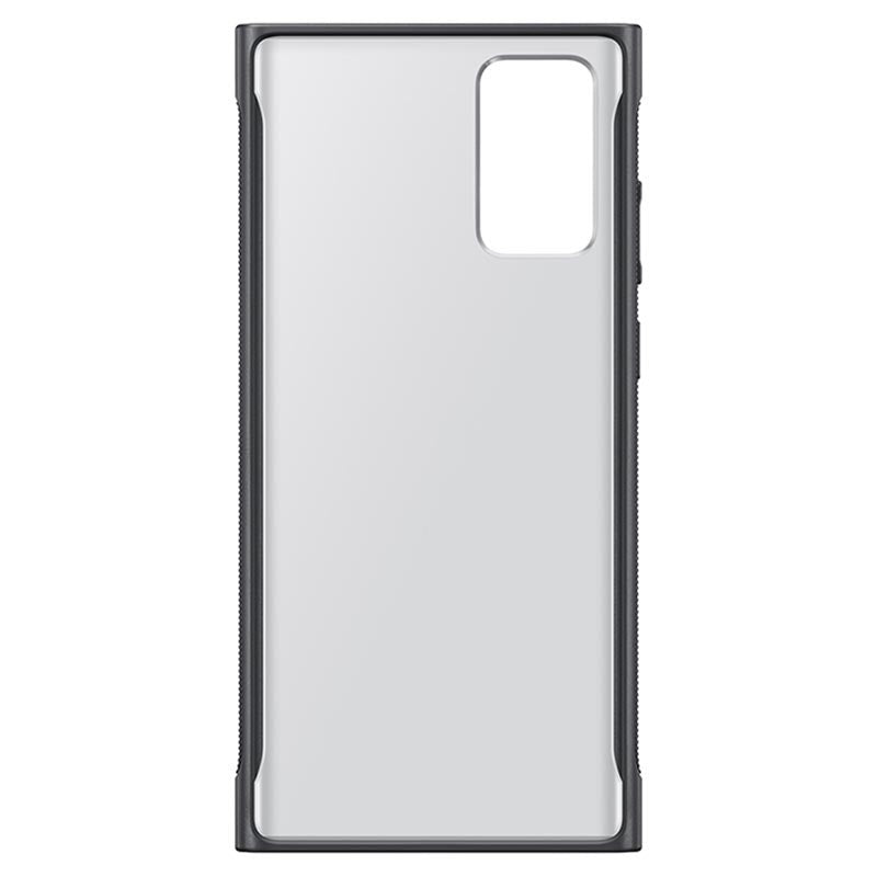 Samsung Galaxy Note20 Clear Protective Cover, Black (EF-GN980)