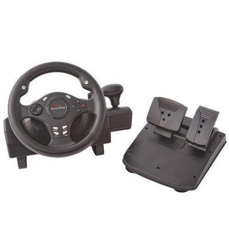 X Rocker XR 5101801 Racing Wheel and Pedals, Black