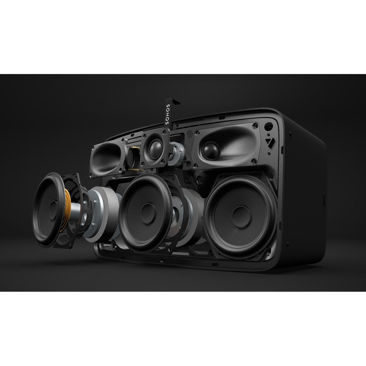 Sonos PLAY:5 2nd Gen Wireless Streaming Smart Speaker, White