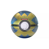 Pokemon Poke Ball Tin Series 8 2022 - Quick Ball - Blue / Gold