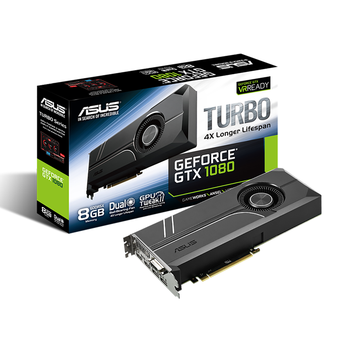 ASUS Turbo GeForce GTX 1080 8GB GDDR5X
