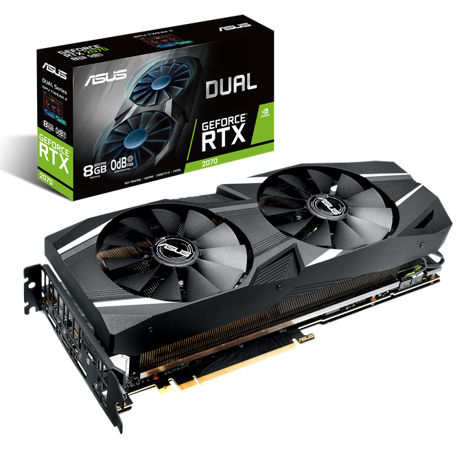ASUS Dual GeForce RTX 2070 8GB GDDR6 Graphics Card