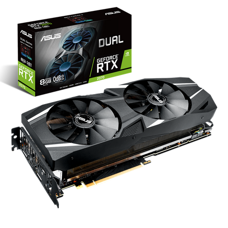 ASUS Dual GeForce RTX 2070 8GB GDDR6 Graphics Card