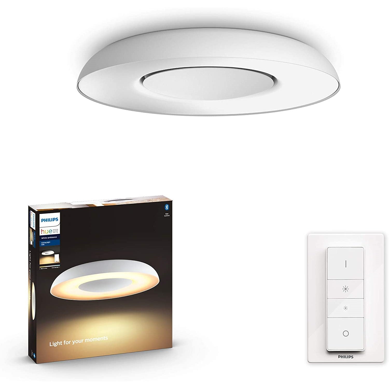 Philips Hue Connected Still Ceiling Light in White