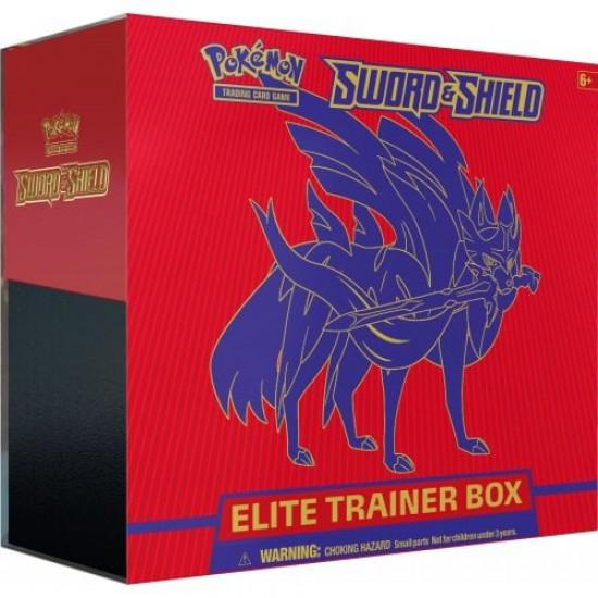 Pokémon TCG - Sword & Shield - Elite Trainer Box - Red