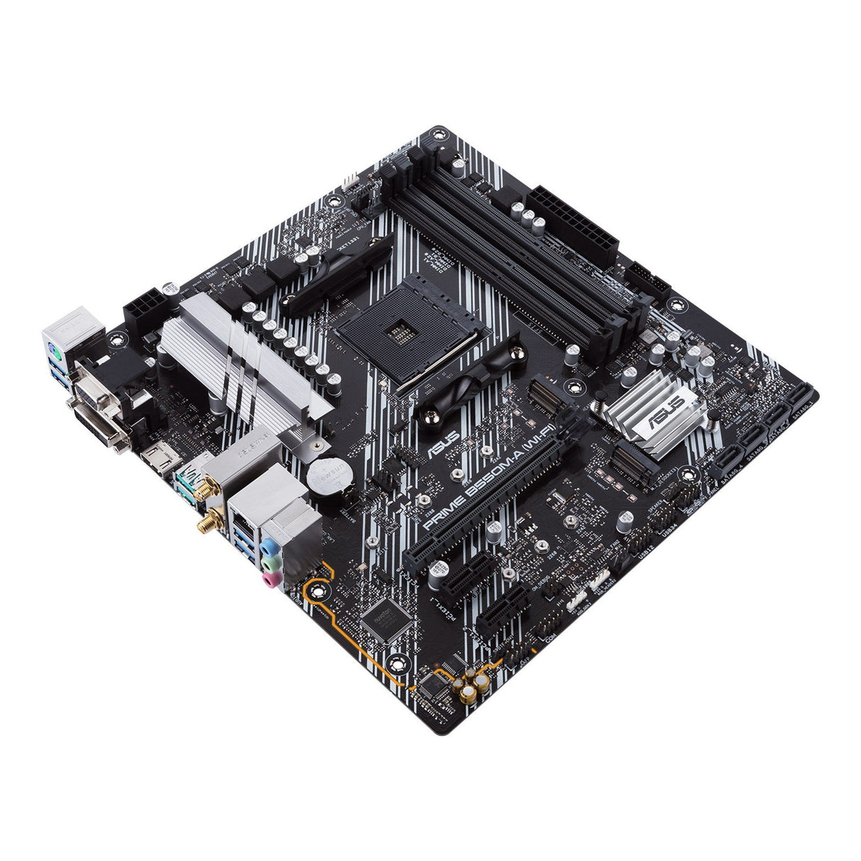 Asus PRIME B550M-A (WI-FI) AMD B550 AM4 Micro ATX 4 Motherboard