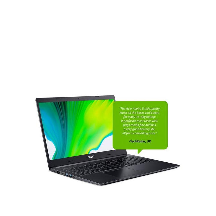 Acer Aspire 5 A515-55 Laptop - 15.6 inch Full HD Display, Intel Core i5, 8GB RAM, 256GB SSD - Charcoal Black