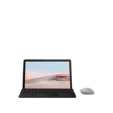 Microsoft Surface Go 2 Laptop Bundle, Intel Pentium, 4GB, 64GB, Type Cover and Wireless Mouse, Platinum
