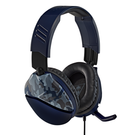 Turtle Beach Recon 70 Camo Wired Gaming Headset - Navy - Refurbished Pristine