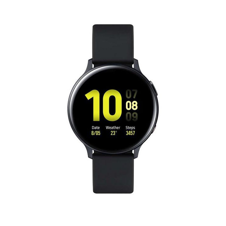 Samsung Galaxy Watch Active 2 Watch, Bluetooth, Aluminium, Aqua Black, 40 or 44mm
