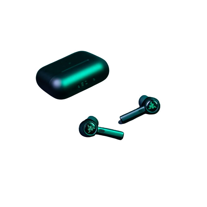 Razer Hammerhead True Wireless Pro Earbuds - Black - Refurbished Good