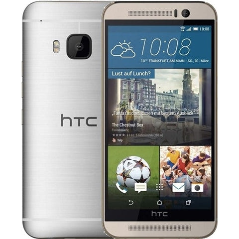 HTC One M9, 32GB, Silver / Gold, Unlocked - Good Condition
