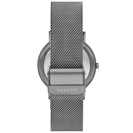 Skagen SKW6577 Men's Signatur Three-Hand Mesh Watch - Grey - Excellent