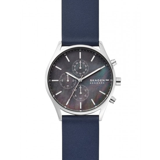 Skagen Men's SKW6653 Holst Chronograph Watch - Blue