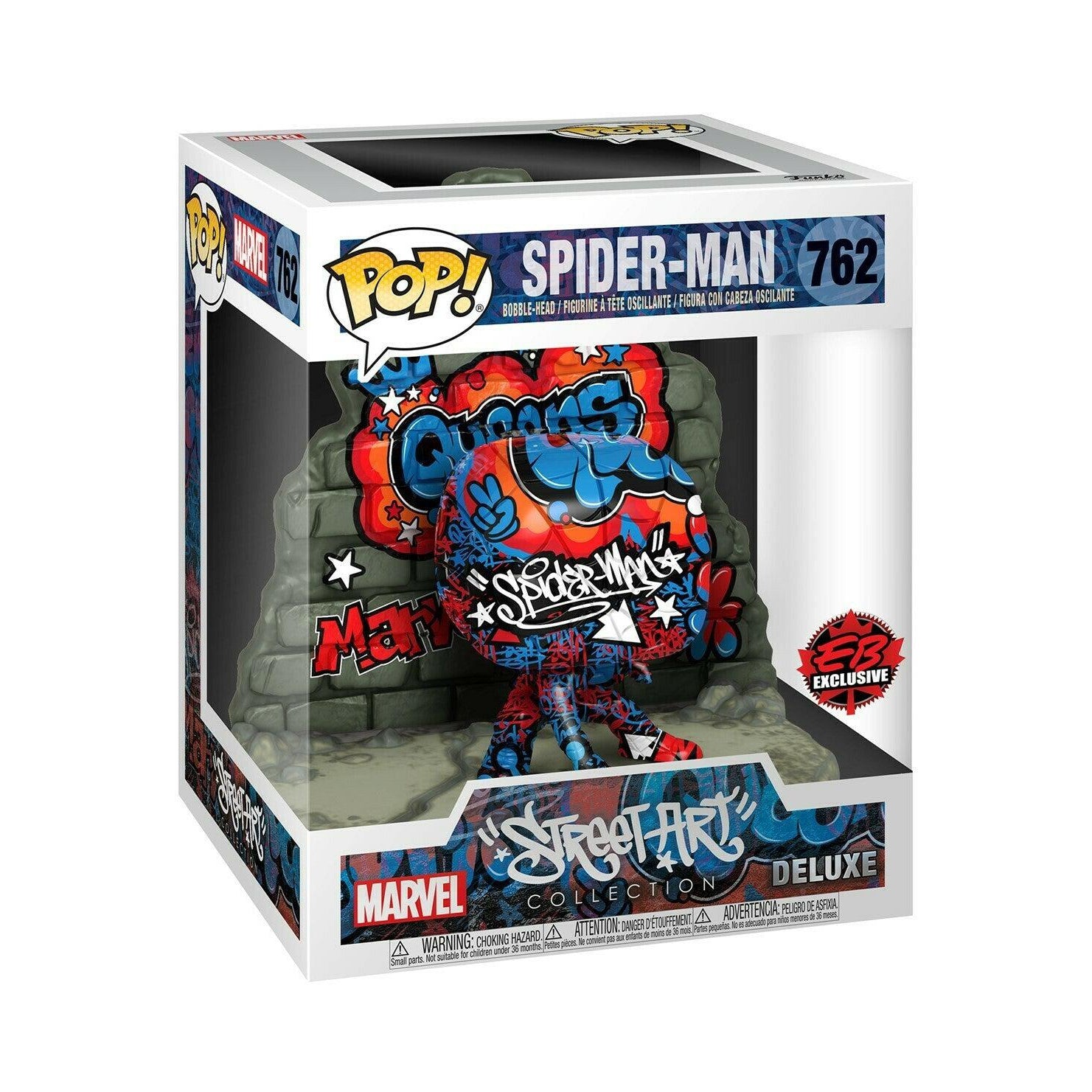 Funko Pop! Spider-Man - Spider-Man Graffiti Deco Deluxe #762