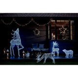 John Lewis & Partners Polar Bear 60 LED Figure